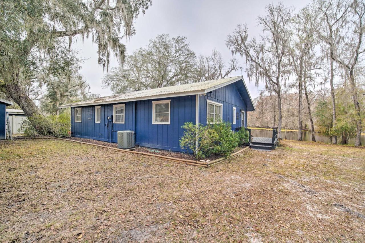 Unplugged Withlacoochee Riverfront Retreat! Bushnell Bagian luar foto